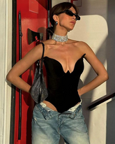 Athenia Backless Butterfly Top