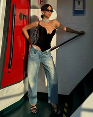 Athenia Backless Butterfly Top