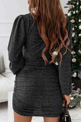 Sweet Elegant V Neck One Step Skirt Dresses(2 Colors)