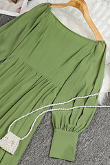 Elegant Solid Off the Shoulder Princess Dresses(4 Colors)