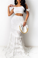 Casual Solid Color Backless Spaghetti Strap Sleeveless Two Pieces