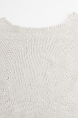 Casual Daily Solid Color Weave O Neck Sweaters