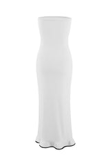 Sexy Stringy Selvedge Strapless One Step Skirt Dresses(3 Colors)