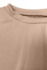 Casual Fur Ball Potholes O Neck Wrapped Skirt Dresses