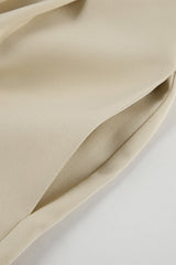 Casual Street Patchwork Loose High Waist Wide Leg Bottoms(No waist belt)