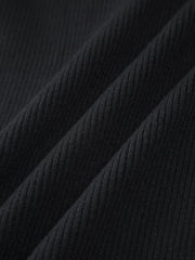 Patchwork Long Sleeve Short Sweater Dress