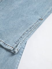 Split Straight Leg Pants