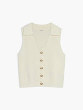 Beloved Metal Button Sweater Vest