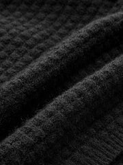 Halter Button Stretch Sweater Vest