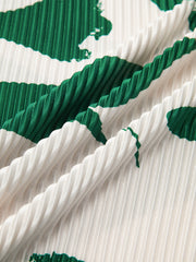 Casual Printed Halter Sleeveless Short Dress