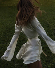 Marina Satin Skirt Set