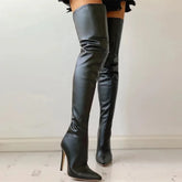 Over The Knee High Heel Boots