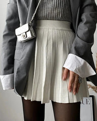 Doreen Mini Pleated A line Skirt