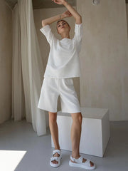 Remy Patchwork Shorts Set