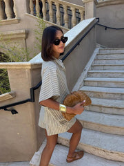 Shilo Striped Shorts Set