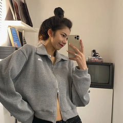 Cozy Cocoa Cropped Jacket