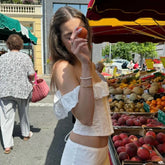 Maliya Cropped Corset Top