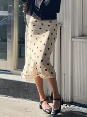 Leanna Polka Dot Skirt