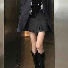 Liora Pleated Mini Skirt