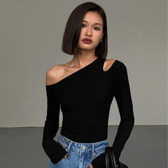 Galore Hollow Out Top