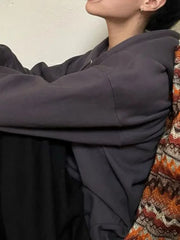 Bowtastic Oversized Hooded Sweatshirt