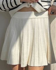 Doreen Mini Pleated A line Skirt