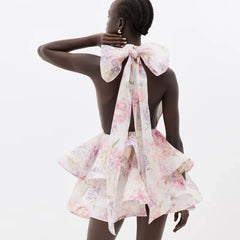 Colette Halter Neck Floral Dress