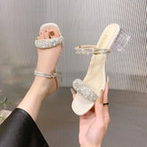 Shankey Shiny Crystal Heel