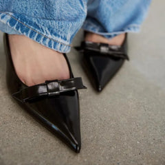 Corenne Butterfly Knot Slingback Heel