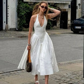 Dalier Halter Neck Dress