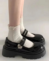 Charred Platform Loafers