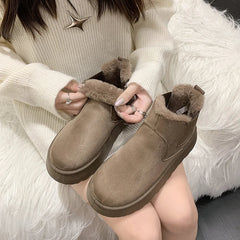 Elvera Plush Snow Boots