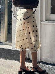 Leanna Polka Dot Skirt