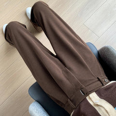 Katja Woolen Wide Leg Trousers