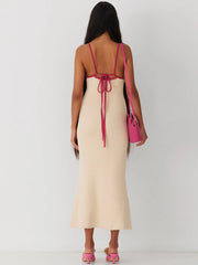 Colette Knit V Neck Dress