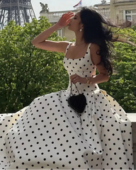 Amora Polka Dots Midi Dress