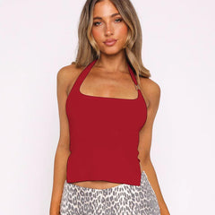 Abrina Sleeveless Slit Top