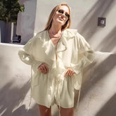 Edith Ruffled Shorts Set