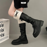 Rae Butterfly Knot Knee High Boots