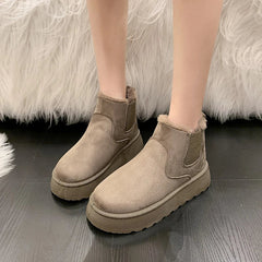 Elvera Plush Snow Boots
