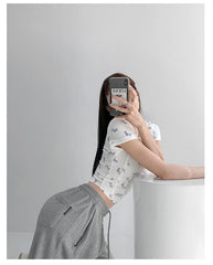 Shea Floral Crop Top