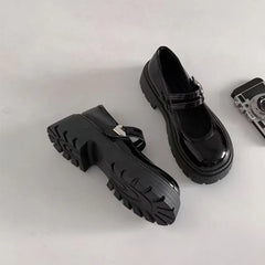 Charred Platform Loafers