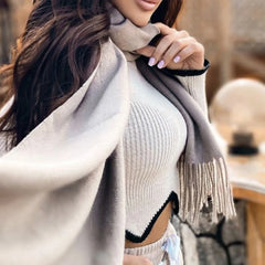 Knit Comfort Turtleneck Sweater