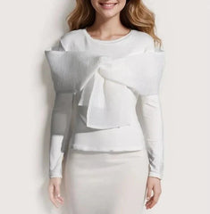 Bowknot Slim Minimalist T-Shirts