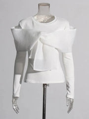 Bowknot Slim Minimalist T-Shirts