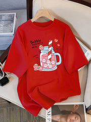 Cotton Breathable Summer Streetwear Tee