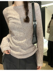 Cotton Slim Tee Top