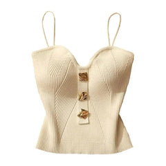 Cross-Knit Summer Camisole