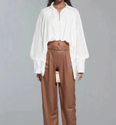 Elastic Asymmetrical Loose Shirts