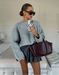 Elegant High Street Knit Sweater